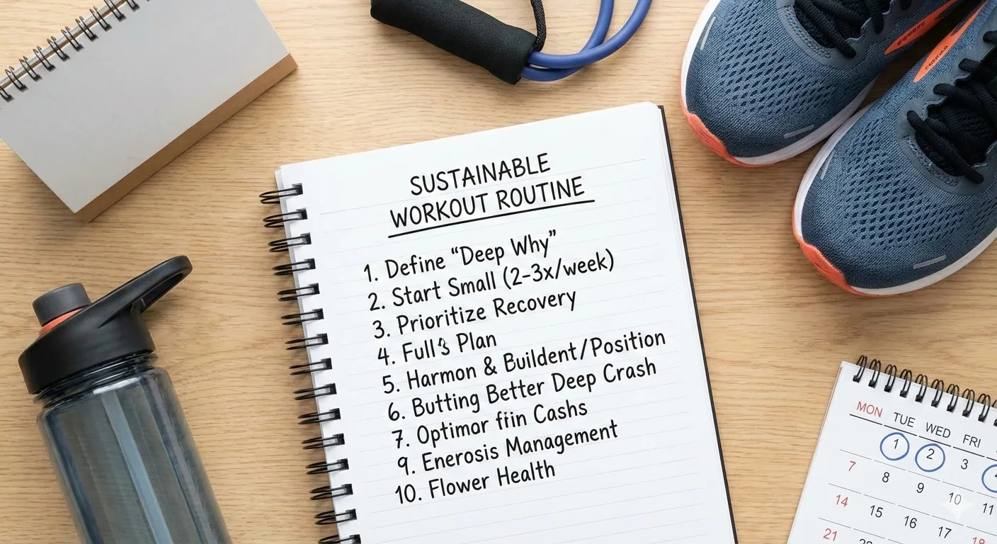 How to Build a Sustainable Workout Routine - hth
